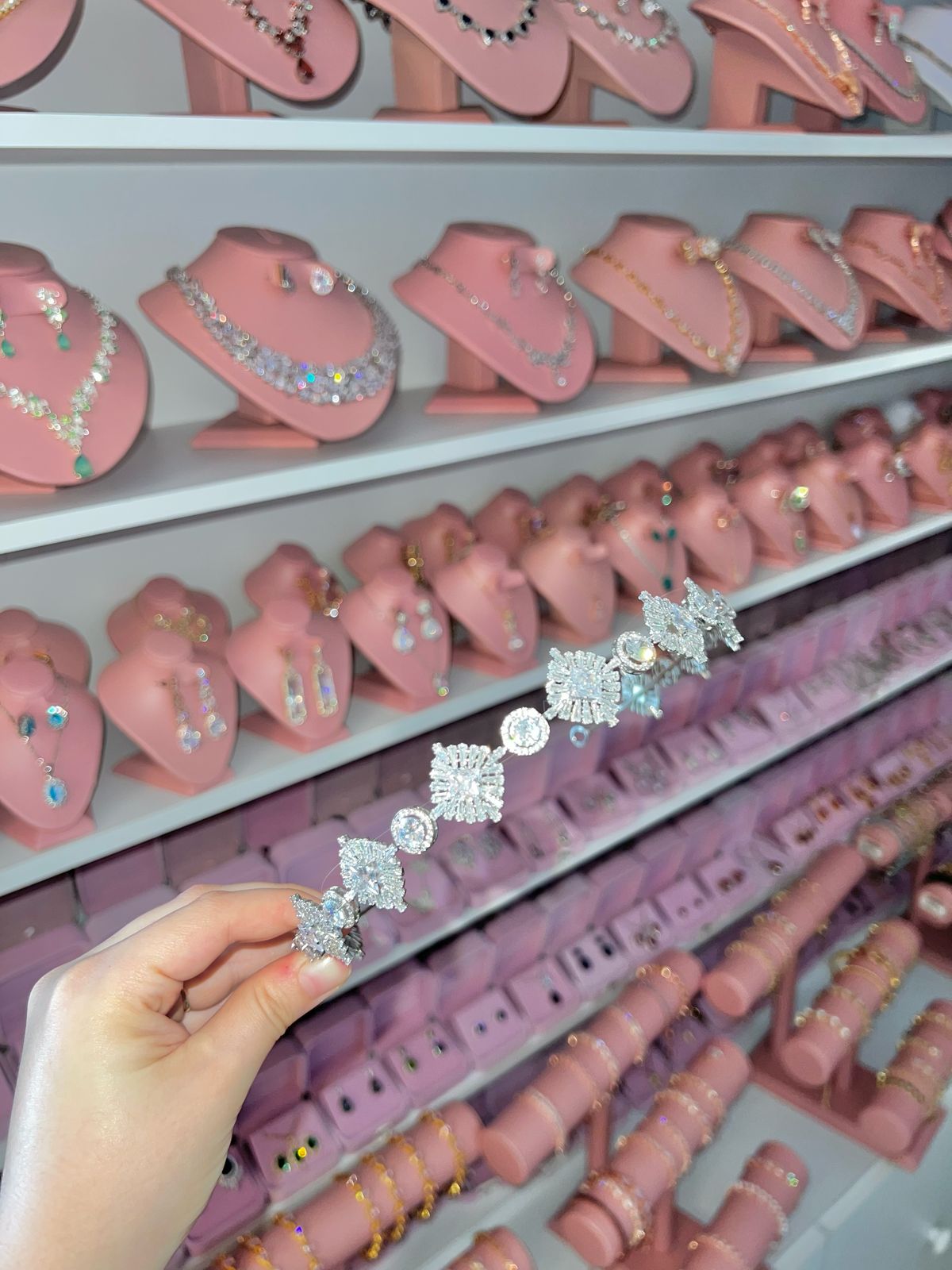 Diadema de zirconias plata